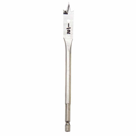 SPEEDBOR Speedbor Flat Bit, 1/2 in Dia. 585-88808
