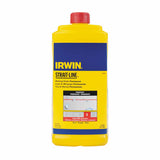 Strait-Line Permanent Staining Marking Chalk, 5 lb, Bottle, Red 586-65102