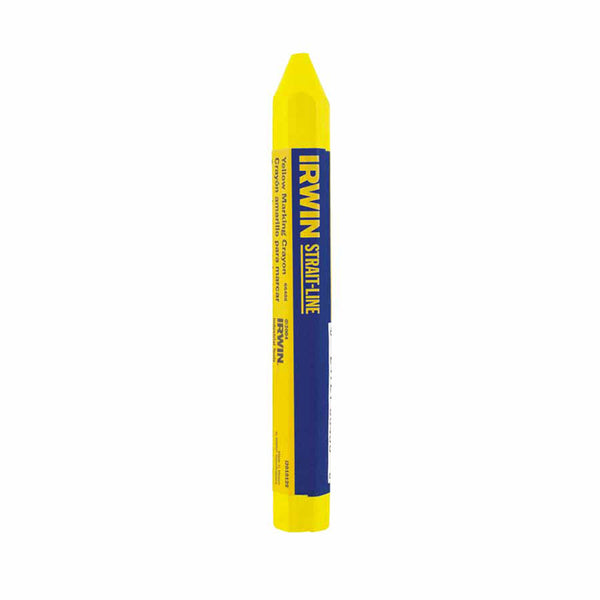 Lumber Crayons, 4 1/2 in, Yellow, Bulk 586-66406