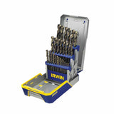Turbomax 3/8 in Reduced Shank HSS Drill Bit Sets, 1/16 in - 1/2 in Cut Dia. 585-3018006B