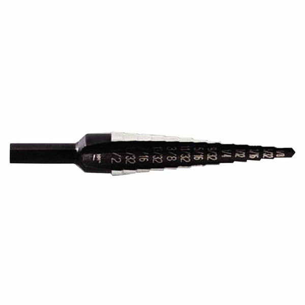 High Speed Steel Fractional Self-Starting, 1/8 in to 1/2 in, 13 Steps 585-10231