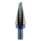 Cobalt Step Drills, 1/4 in-3/4 in, 9 Steps 585-10233CB