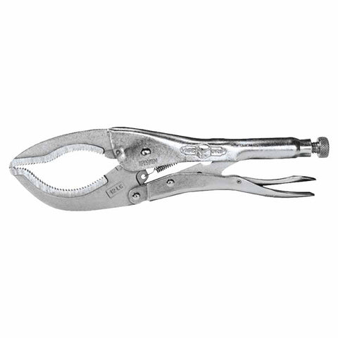 VISE-GRIP Large Jaw Locking Plier, 12 in, Curved Jaw Opens to 3-1/8 in 586-12LC-3