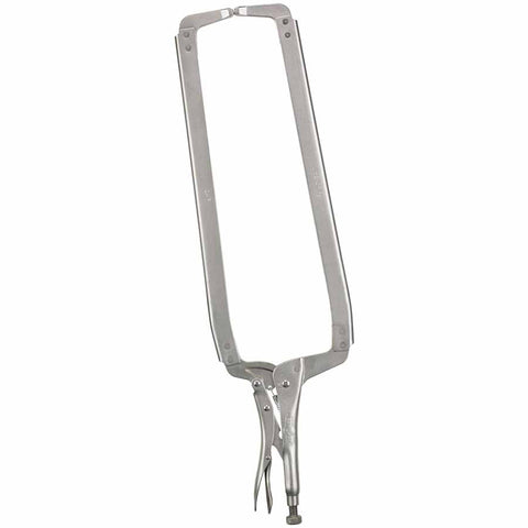 The Original Locking C-Clamp with Regular Tips, 24 in L, 10 in Max, 15-1/2 in Throat D 586-24R