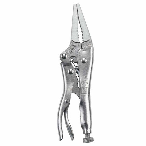 Long Nose Locking Plier, 1-5/8 in Jaw Opening, 4 in Long 586-4LN-3