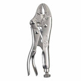 VISE-GRIP The Original Curved Jaw Locking Plier with Wire Cutter, 4 in L, Opens to 15/16 in 586-4WR-3