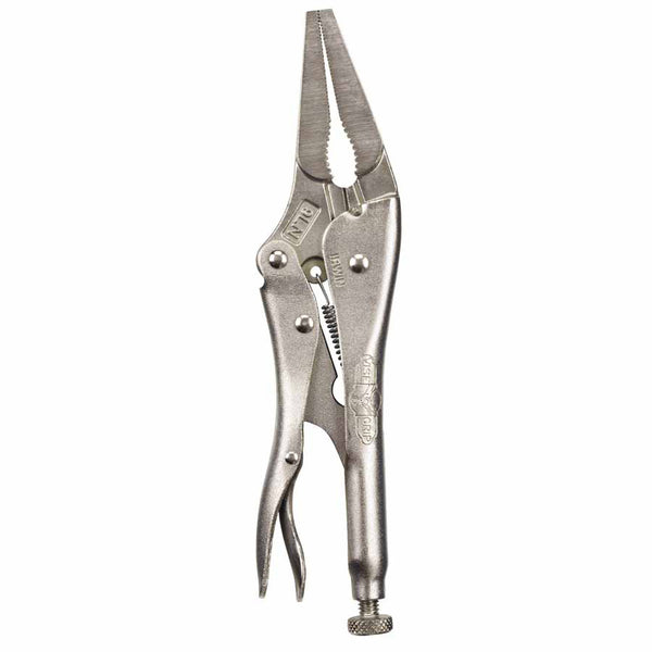 Long Nose Locking Plier, 2-7/8 in Jaw Opening, 9 in Long 586-9LN-3