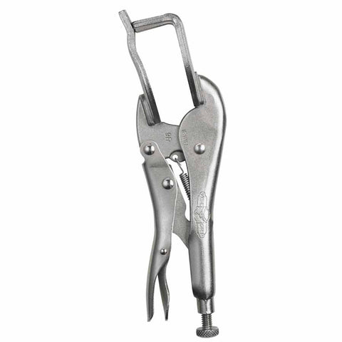 Locking Welding Clamp, 2-3/4 in Jaw Opening, 9 in Long 586-9R