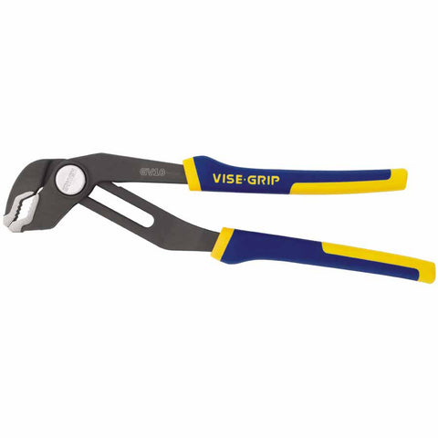 VISE-GRIP GrooveLock Plier, 10 in OAL, V-Jaws, 16 Adjustments 586-2078110