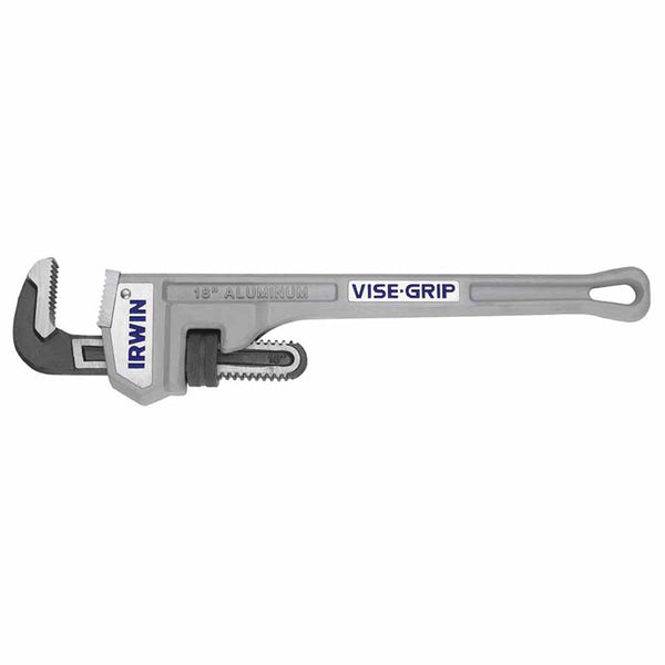 Vise-Grip Cast Aluminum Pipe Wrench, 18 in, Drop Forged Steel Jaw 586-2074118