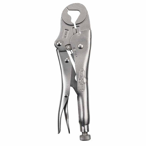 Locking Wrench, Hex Jaw Opens to 1 1/8 in, 10 in Long 586-10LW