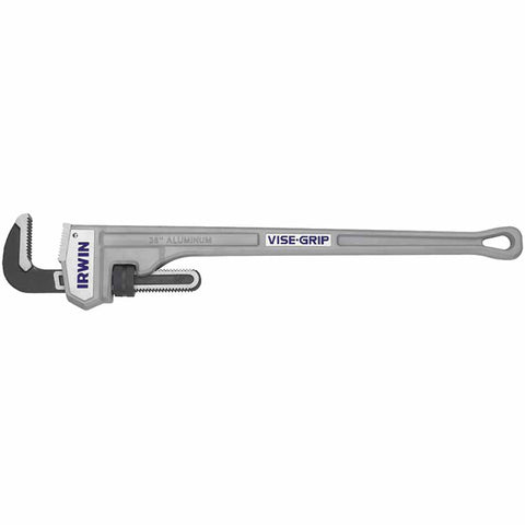 Vise-Grip Cast Aluminum Pipe Wrench, 36 in, Drop Forged Steel Jaw 586-2074136
