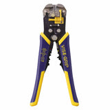 Self-Adjusting Wire Stripper, 8 in, 10-24 AWG, Blue/Yellow Handle, Cushion Grip 586-2078300