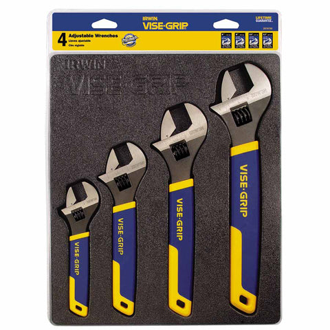 4-pc Adjustable Wrench Tray Set, 6 in, 8 in, 10 in, 12 in 586-2078706