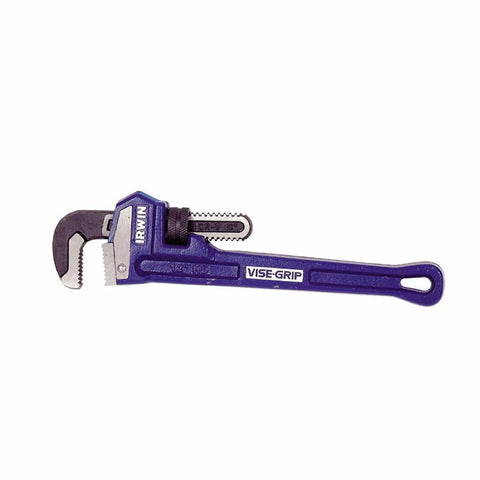 Cast Iron Pipe Wrench, 12 in L, Forged Steel Jaw, 2 in Pipe Capacity 586-274106