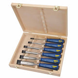 Marples Woodworking Chisels, 1/4; 3/8; 1/2; 5/8; 3/4; 1 in Cut 586-M444SB6N