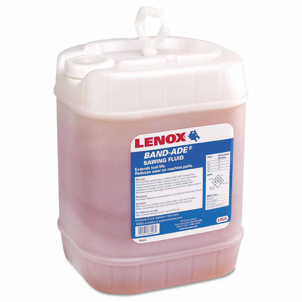 Band-Ade Semi-Synthetic Sawing Fluid, 5 gal, Pail 433-68003