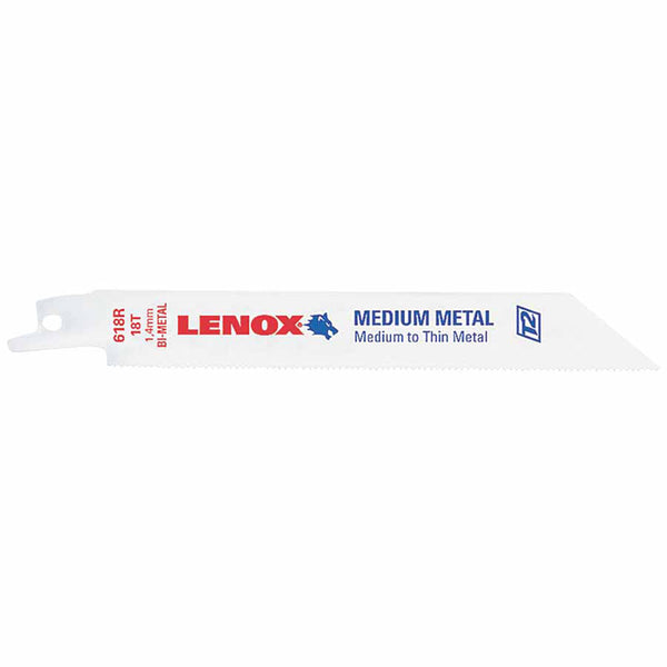 Metal Cutting Reciprocating Saw Blade, 6 in L x 3/4 in W x 0.035 in Thick, 14 TPI, 5 EA/PK 433-20564614R
