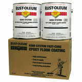 Concrete Saver 6200 System Fast-Cure Epoxy Floor Coating, Ready-to-Mix Kit, Silver Gray 647-251763