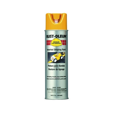 High Performance 2300 System Inverted Striping Paint, 18 oz, Yellow, Matte 647-2348838V