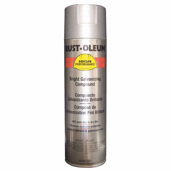 High Performance V2100 System Bright Galvanizing Compound, 20 oz Aerosol Can 647-V2117838