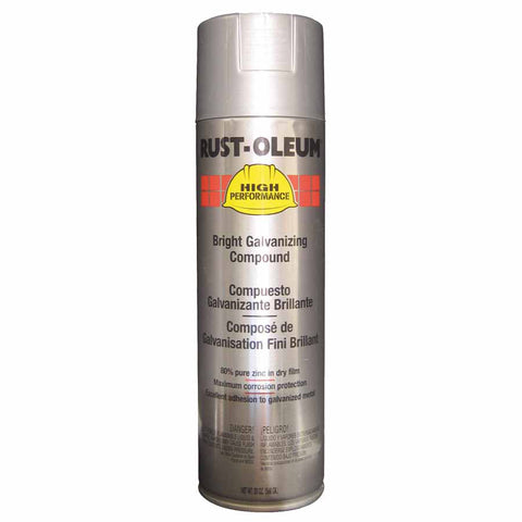 High Performance V2100 System Bright Galvanizing Compound, 20 oz Aerosol Can 647-V2117838