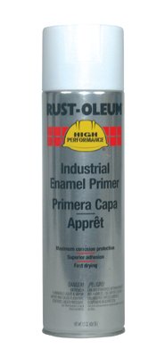 High Performance V2100 System Enamel Aerosol, 15 oz Can, White Clean Metal, Primer 647-209566
