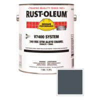 High Performance V7400 System DTM Alkyd Enamel, 1 Gal, Machine Gray, High-Gloss 647-245409