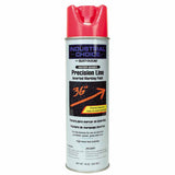 Industrial Choice M1600/M1800 System Precision-Line Inverted Marking Paint, 17 oz, Florescent Pink, M1800 Water-Based 647-1861838