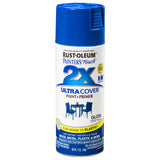 Painter's Touch 2X Ultra Cover Gloss Spray Paint + Primer, 12 oz, Aerosol Can, Gloss Deep Blue 647-249114