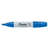 Chisel Point Permanent Markers, 5.3 mm, Chisel, Blue 652-38203