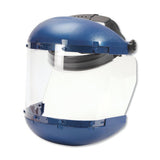 380 Series Ratchet Faceshield Assembly, AF/Clear, 19 in L x 6 in H 851-S38140
