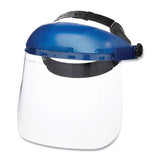 390 Series Single Crown, Window and Ratcheting Headgear, Clear, 12 in L x 7 in H 851-S39110