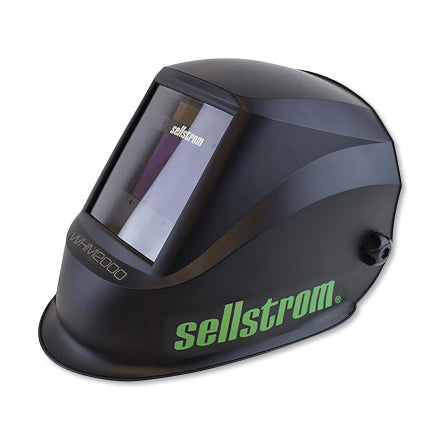 Advantage Plus Series ADF Welding Helmet, Shade 9 to 13, Black, 3.94 in x 2.36 in Window 851-S26200