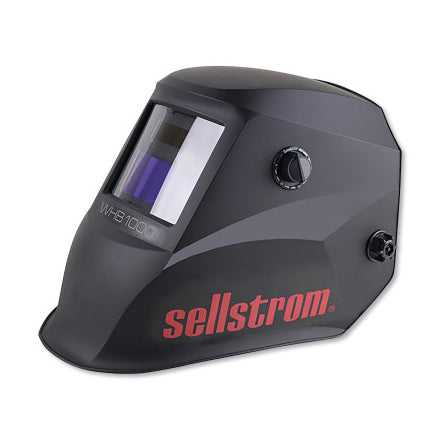 Advantage Series ADF Welding Helmet, 9 to 13 Lens Shade, Black, 3.54 in x 1.57 in Window 851-S26100