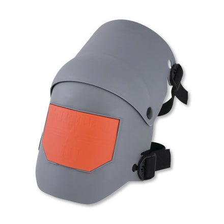 KneePro Ultra Flex III Knee Pads, Elastic Straps with Quik-Snap Clips, Gray/Orange 851-S96110