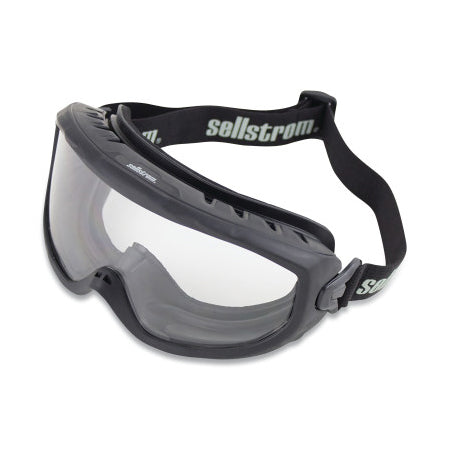 Odyssey II Fire and Riot Goggle, Clear Lens, Black Frame, Non-Vented 851-S80225