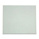PKU2 Plastic Cover Plate, Clear Shade, 4-1/4 in W x 2 in H, Polycarbonate, Clear 851-S19002