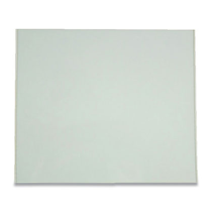 PKU2 Plastic Cover Plate, Clear Shade, 5-1/4 in W x 4-1/2 in H, Polycarbonate, Clear 851-S19004