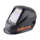 Premium Series ADF Welding Helmet, 9 to 13 Lens Shade, Black, 3.94 in x 3.28 in Window 851-S26400