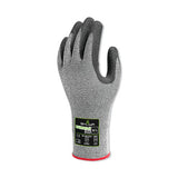 Natural Rubber Latex, Cut Resistant Gloves, Size L, A3 ANSI/ISEA Cut Level, Gray 845-346L-08