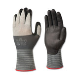 381 Ultra-Lightweight Nitrile Coated Gloves, Size X-Large, Gray 845-381XL-09