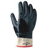 7166 Series Gloves, 10/X-Large, Navy, Fully Coated, Smooth Grip 845-7166-10