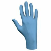 7500 Series Nitrile Disposable Gloves, Rolled Cuff, Unlined, Powder Free, X-Large, Blue, 4 mil, DI/100 845-7500PFXL