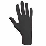 7700 Series Nitrile Gloves, Nitrile, 4 mil, Large, Black 845-7700PFTL