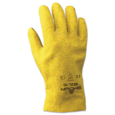 926 Gloves, Size 9, PVC Coated, Medium, Yellow 845-962M-09