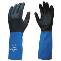 CHM Series Gloves, Medium, Black/Blue 845-CHMM-08