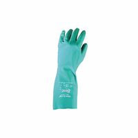 730 Chemical-Resistant Nitrile Coated Gloves, Size 7/Small, Green 845-730-07