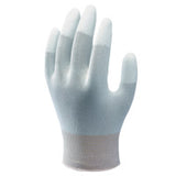 Hi-Tech Polyurethane Coated Gloves, Large , White 845-BO600-L
