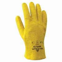 KPG PVC Coated Gloves, Medium, Yellow 845-960M-09